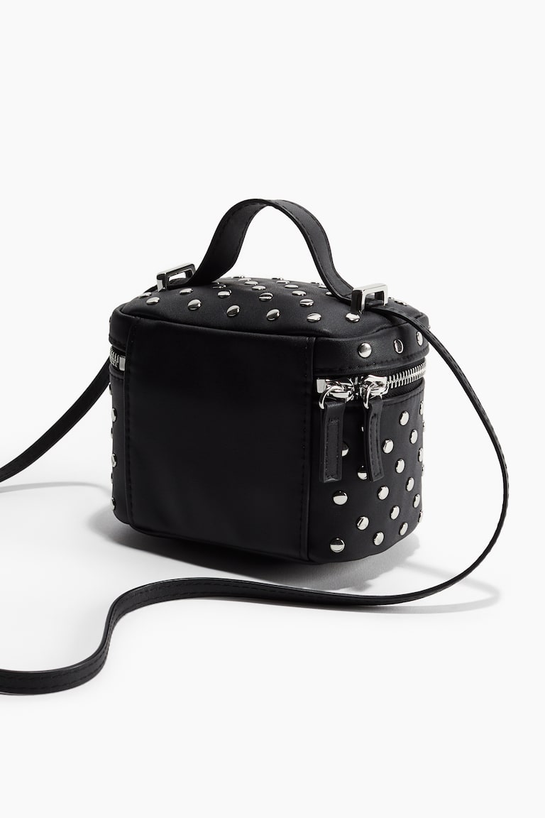 H&M Neceser con detalles decorativos - Negro/Plateado - MUJER En oferta