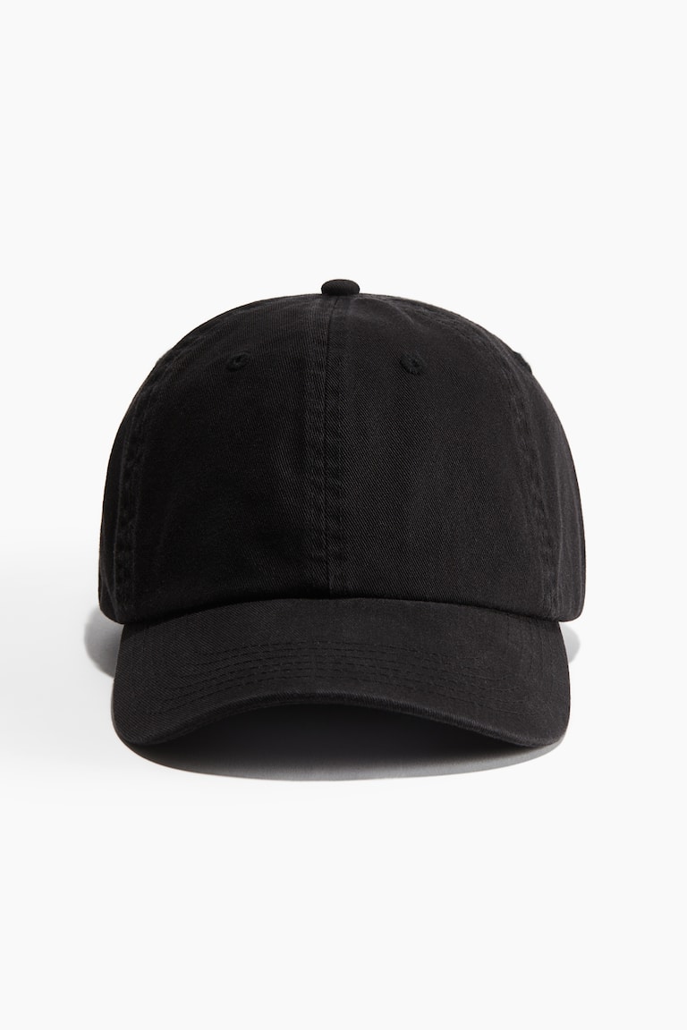 H&M Gorra en sarga de algodón - Naranja pálido - HOMBRE