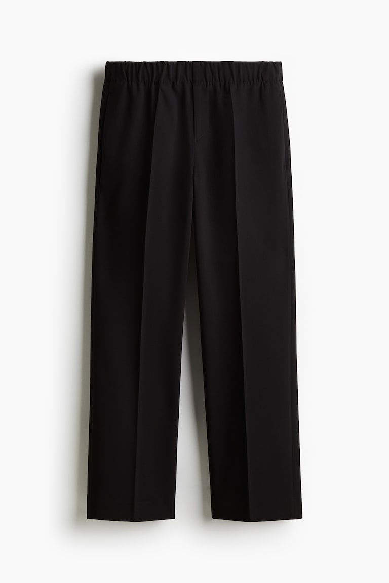 H&M Pantalón Regular Fit - Negro - HOMBRE Rebajas