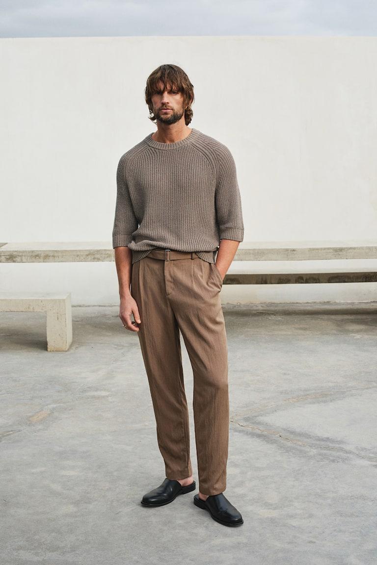 H&M Jersey de manga corta Regular Fit - Gris oscuro - HOMBRE Envío gratis