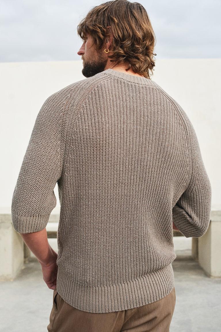 H&M Jersey de manga corta Regular Fit - Gris oscuro - HOMBRE Envío gratis