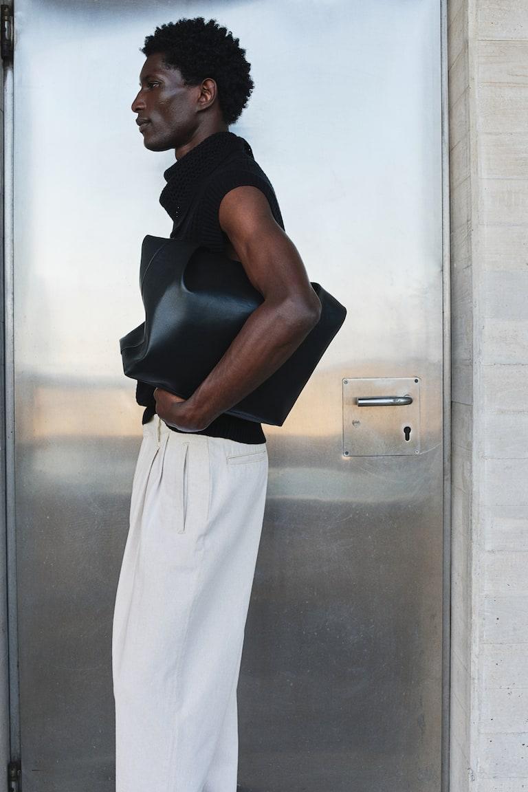 H&M Pantalón denim Relaxed Fit - Negro - HOMBRE Último día