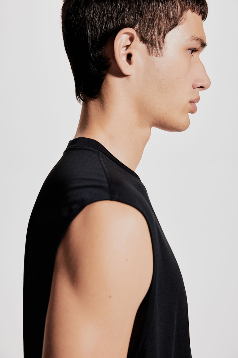 H&M Camiseta de deporte con DryMove™ Regular Fit - Verde - HOMBRE Precio ultrabajo