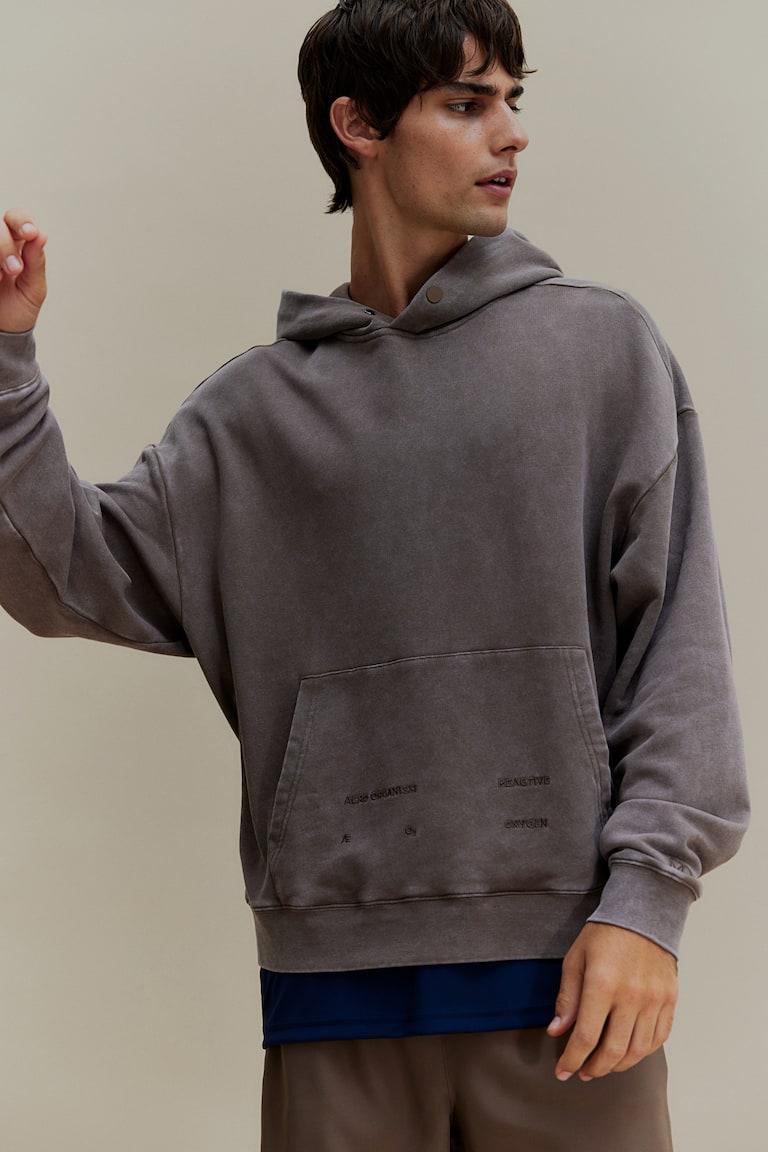 H&M Sudadera de deporte Loose Fit - Azul oscuro - HOMBRE Outlet online