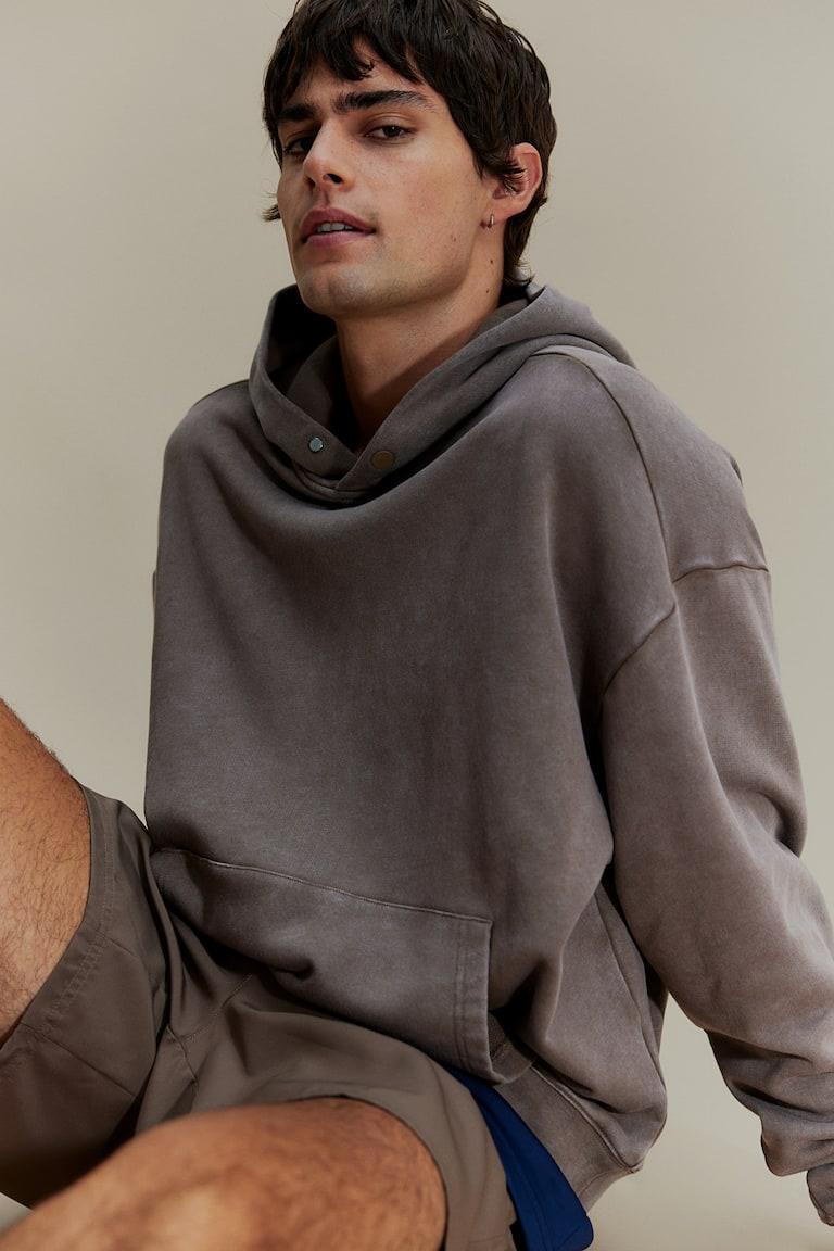 H&M Sudadera de deporte Loose Fit - Beige oscuro - HOMBRE Ofertas