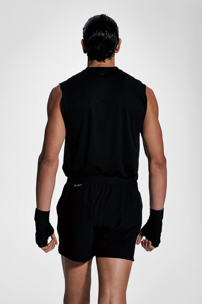 H&M Pantalón de deporte extracorto con DryMove™ - Negro - HOMBRE Rebajas de fábrica