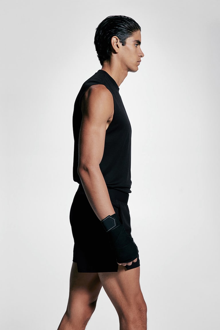 H&M Pantalón de deporte extracorto con DryMove™ - Gris oscuro - HOMBRE Los más vendidos
