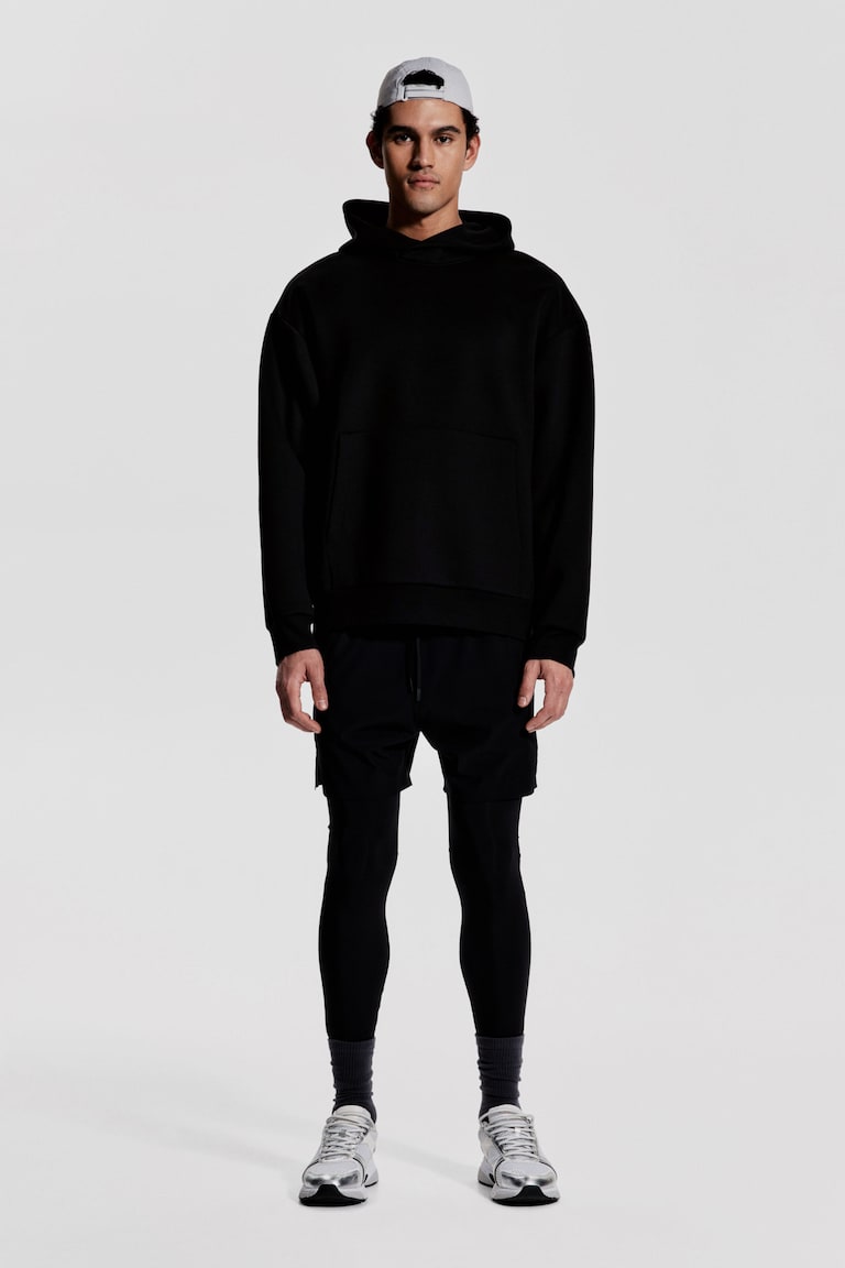 H&M Sudadera de deporte con DryMove™ Loose Fit - Azul marino - HOMBRE Último día