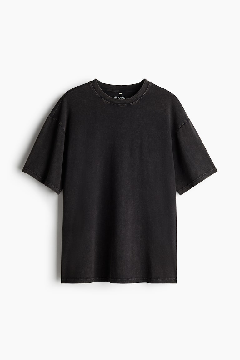 H&M Camiseta de deporte con DryMove™ Loose Fit - Beige - HOMBRE Promoción por tiempo limitado