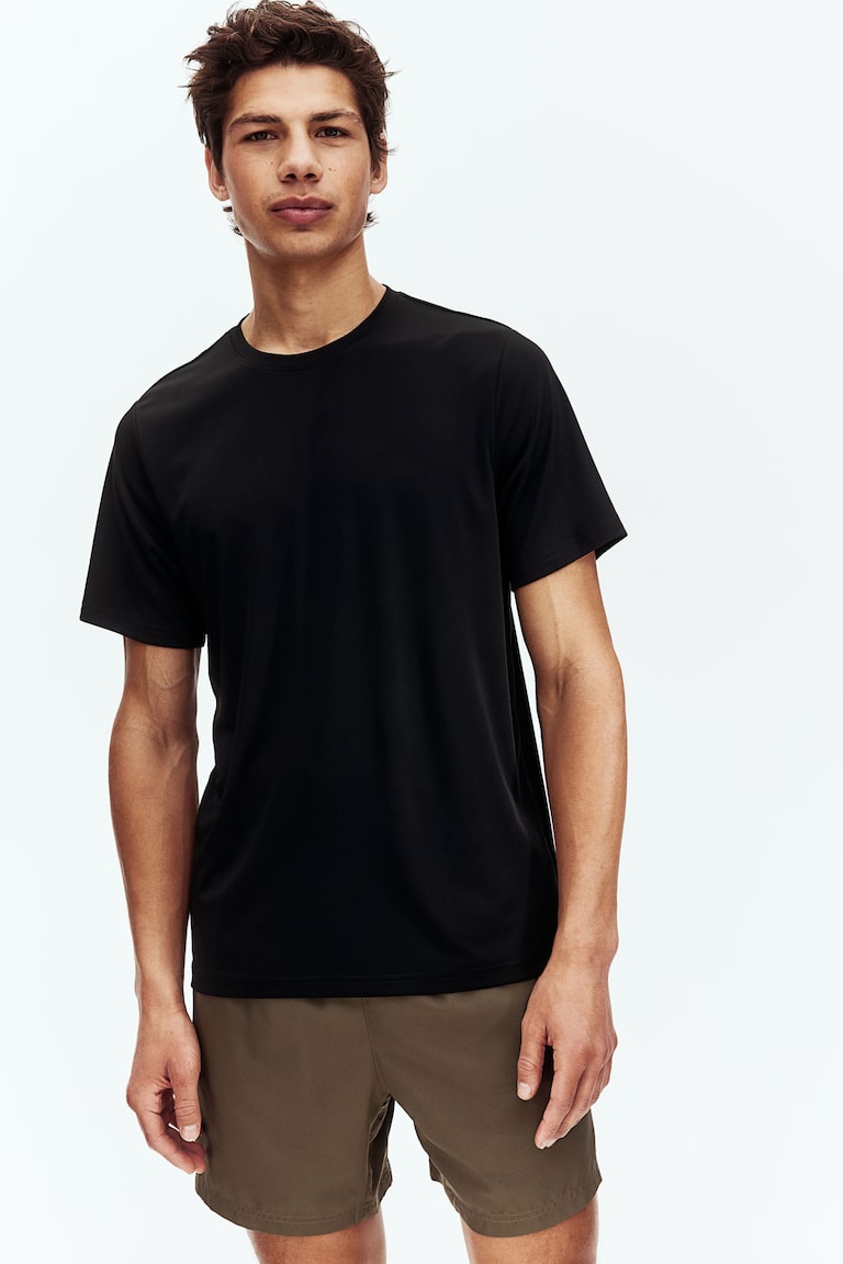 H&M Camiseta de deporte con DryMove™ Regular Fit - Blanco - HOMBRE Ahorra y exporta
