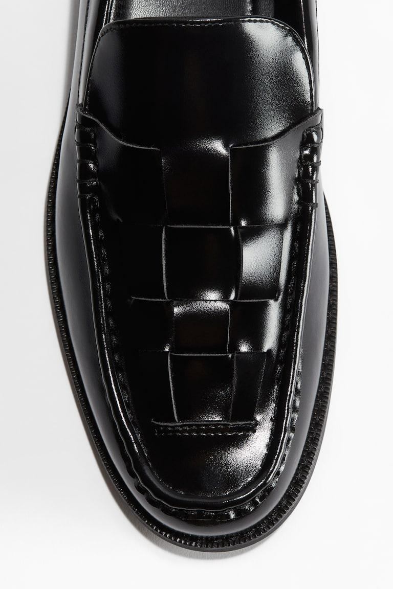 H&M Mocasines trenzados - Negro - HOMBRE Oferta exclusiva